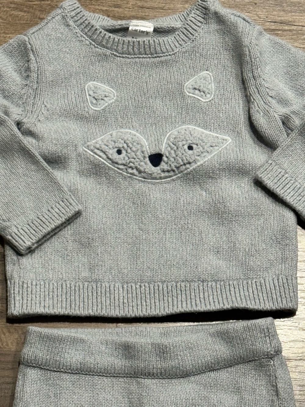 Carter’s Knit Sweater & Pant Set - Picture 4 of 4